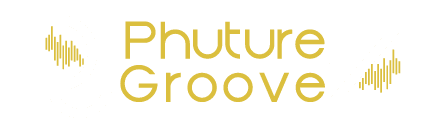 DJ PhutureGrooveZ, Unterhaching, Muenchen - Logo New Gold - White